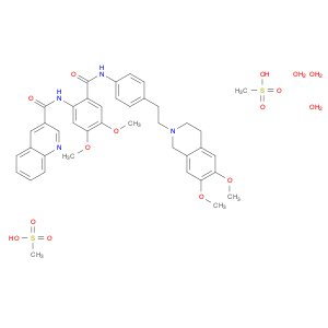 Tariquidar methanesulfonate hydrate