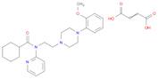 N-[2-[4-(2-METHOXYPHENYL)-1-PIPERAZINYL]ETHYL]-N-2-PYRIDINYL-CYCLOHEXANECARBOXAMIDE MALEATE