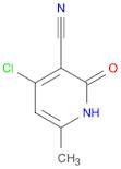 4-CHLORO-6-METHYL-2-OXO-1,2-DIHYDROPYRIDINE-3-CARBONITRILE