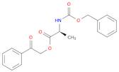 L-Alanine, N-[(phenylmethoxy)carbonyl]-, 2-oxo-2-phenylethyl ester