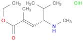 2-Hexenoic acid, 2,5-dimethyl-4-(methylamino)-, ethyl ester, hydrochloride, (2E,4S)-