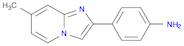 4-(7-METHYLIMIDAZO[1,2-A]PYRIDIN-2-YL)ANILINE