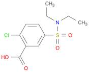 2-CHLORO-5-DIETHYLSULFAMOYL-BENZOIC ACID