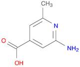 4-Pyridinecarboxylic acid, 2-amino-6-methyl-