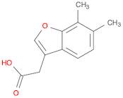 (6,7-DIMETHYL-1-BENZOFURAN-3-YL)ACETIC ACID