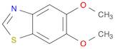 Benzothiazole, 5,6-dimethoxy- (9CI)