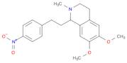 6,7-Dimethoxy-2-methyl-1-(4-nitrophenethyl)-1,2,3,4-tetrahydroisoquinoline