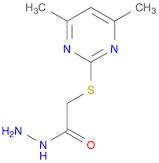 2-((4,6-Dimethylpyrimidin-2-yl)thio)acetohydrazide