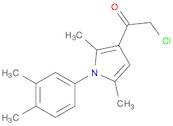 1-ETHANONE, 2-CHLORO-1-[1-(3,4-DIMETHYLPHENYL)-2,5-DIMETHYL-1H-PYRROL-3-YL]-