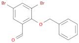 2-(BENZYLOXY)-3,5-DIBROMOBENZALDEHYDE