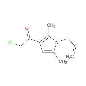 2-Chloro-1-[2,5-dimethyl-1-(2-propen-1-yl)-1H-pyrrol-3-yl]ethanone