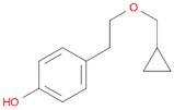 4-[2-(CYCLOPROPYLMETHOXY)ETHYL]PHENOL