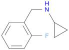 Benzenemethanamine, N-cyclopropyl-2-fluoro- (9CI)