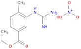 3-[(Aminoiminomethyl)amino]-4-methylbenzoic acid ethyl ester mononitrate