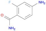 Benzamide, 4-amino-2-fluoro- (9CI)