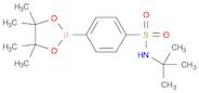 4-(TERT-BUTYLAMINO)SULFONYLPHENYLBORONIC ACID PINACOL ESTER