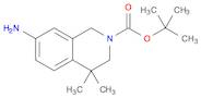 tert-butyl 7-amino-4,4-dimethyl-3,4-dihydroisoquinoline-2(1H)-carboxylate