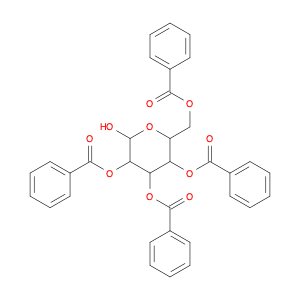 (2R,3R,4S,5S)-2-((benzoyloxy)methyl)-6-hydroxytetrahydro-2H-pyran-3,4,5-triyl tribenzoate