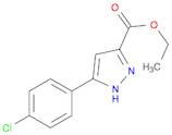 3-(4-CHLOROPHENYL)-1H-PYRAZOLE-5-CARBOXYLIC ACID ETHYL ESTER