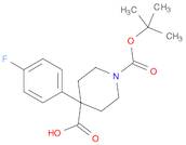 N-BOC-4-(P-FLUOROPHENYL)-4-PIPERIDINECARBOXYLIC ACID