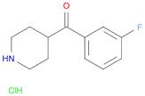 4-(3-FLUOROBENZOYL)PIPERIDINE