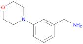 (3-MORPHOLINOPHENYL)METHYLAMINE