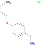 P-BUTOXYBENZYLAMINE HYDROCHLORIDE