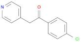 1-(4-CHLORO-PHENYL)-2-PYRIDIN-4-YL-ETHANONE