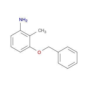 3-(BENZYLOXY)-O-TOLUIDINE