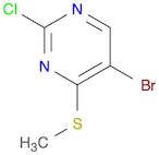 5-BROMO-2-CHLORO-4-(METHYLTHIO)PYRIMIDINE