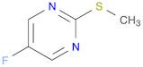 Pyrimidine, 5-fluoro-2-(methylthio)- (7CI,8CI)