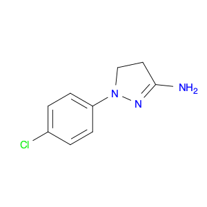 1-(4-CHLORO-PHENYL)-4,5-DIHYDRO-1H-PYRAZOL-3-YLAMINE