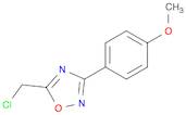 5-(CHLOROMETHYL)-3-(4-METHOXYPHENYL)-1,2,4-OXADIAZOLE