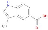 3-Methyl-1H-indole-5-carboxylicacid