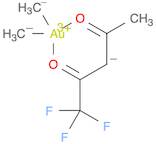 DIMETHYL(TRIFLUOROACETYLACETONATE)GOLD (III)