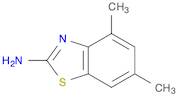 2-Benzothiazolamine,4,6-dimethyl-(9CI)