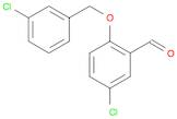 5-CHLORO-2-[(3-CHLOROBENZYL)OXY]BENZALDEHYDE