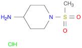 1-(METHYLSULFONYL)PIPERIDIN-4-AMINE HYDROCHLORIDE