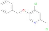 5-(Benzyloxy)-4-chloro-2-(chloromethyl)pyridine