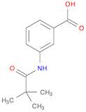 3-[(2,2-Dimethyl-1-oxopropyl)amino]benzoic acid