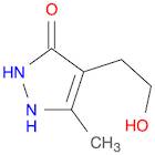 4-(2-HYDROXYETHYL)-5-METHYL-1,2-DIHYDRO-3H-PYRAZOL-3-ONE