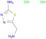 5-(aminomethyl)-1,3,4-thiadiazol-2-amine