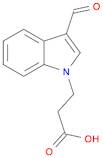 3-(3-Formyl-1H-indol-1-yl)propanoic acid