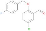 5-CHLORO-2-[(4-FLUOROBENZYL)OXY]BENZALDEHYDE