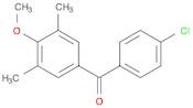 4-CHLORO-3',5'-DIMETHYL-4'-METHOXYBENZOPHENONE