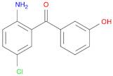 (2-AMINO-5-CHLOROPHENYL)(3-HYDROXYPHENYL)METHANONE