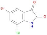 5-bromo-7-chloro-1H-indole-2,3-dione