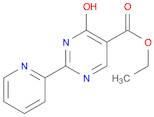 ethyl 4-hydroxy-2-(2-pyridinyl)-5-pyrimidinecarboxylate