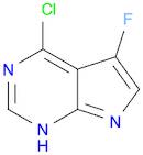 4-Chloro-5-fluoro-7H-pyrrolo[2,3-d]-pyrimidine