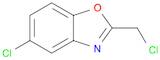 5-CHLORO-2-(CHLOROMETHYL)-1,3-BENZOXAZOLE